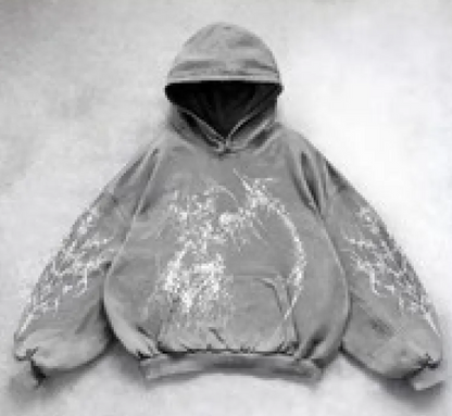 Urban Y2G Hoodie with Bold Prints