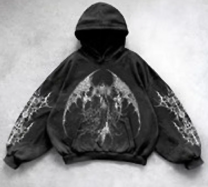 Urban Y2G Hoodie with Bold Prints