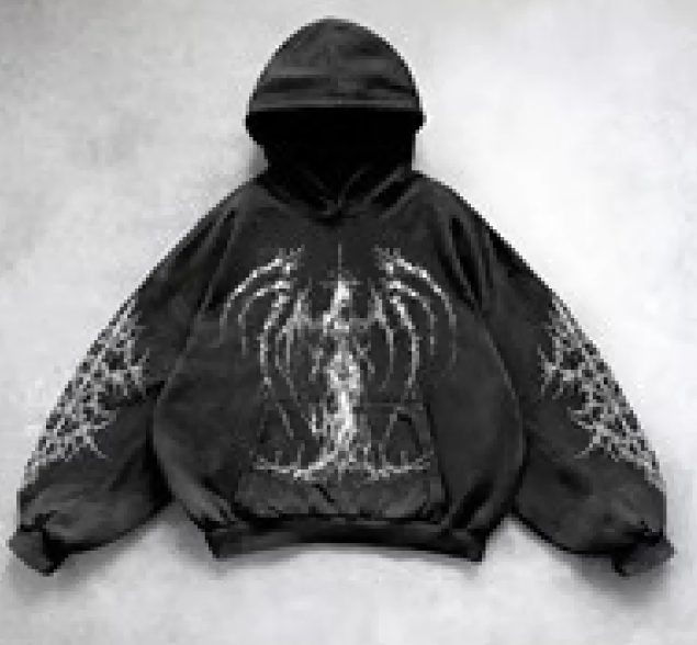 Urban Y2G Hoodie with Bold Prints