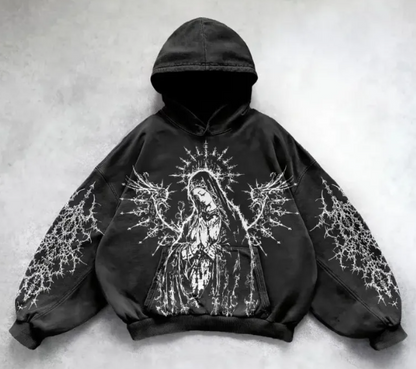 Urban Y2G Hoodie with Bold Prints