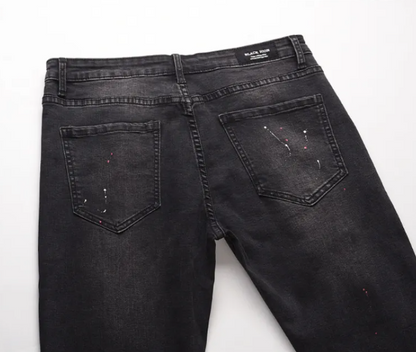 Chic Low-Knee Slim Pants