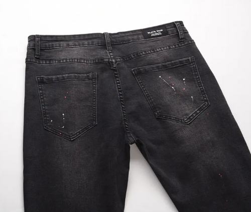Chic Low-Knee Slim Pants