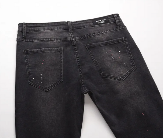 Chic Low-Knee Slim Pants