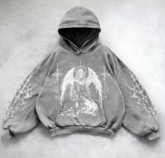 Urban Y2G Hoodie with Bold Prints