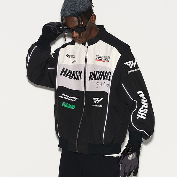 Retro Urban Biker Windproof Jacket