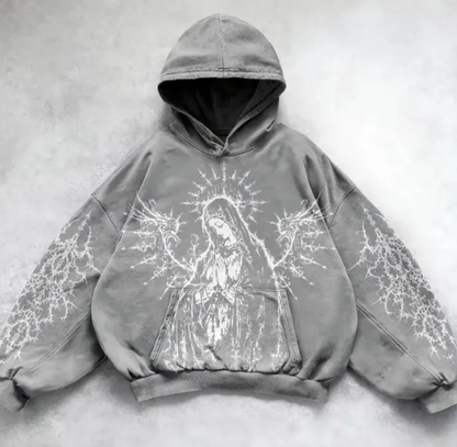 Urban Y2G Hoodie with Bold Prints