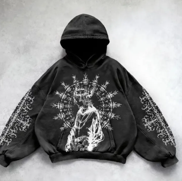 Urban Y2G Hoodie with Bold Prints
