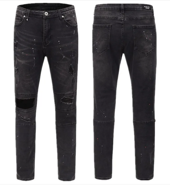 Chic Low-Knee Slim Pants
