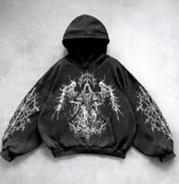 Urban Y2G Hoodie with Bold Prints
