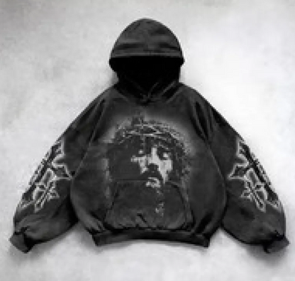 Urban Y2G Hoodie with Bold Prints